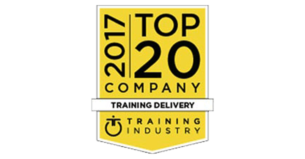 top 20 training delivery companies for 2017