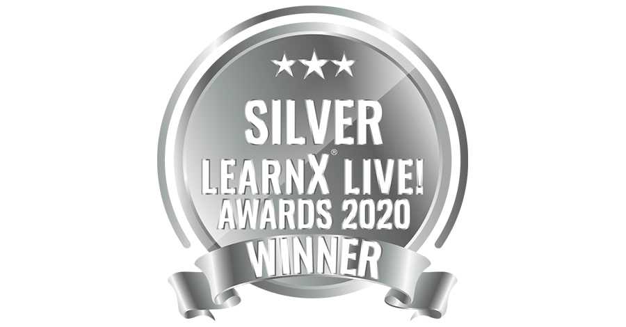 LearnX Award 2020 Silver Award min