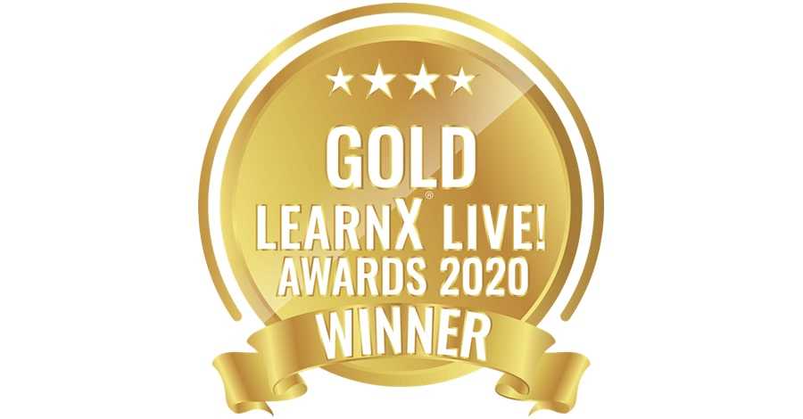 LearnX Awards Gold 2020 min