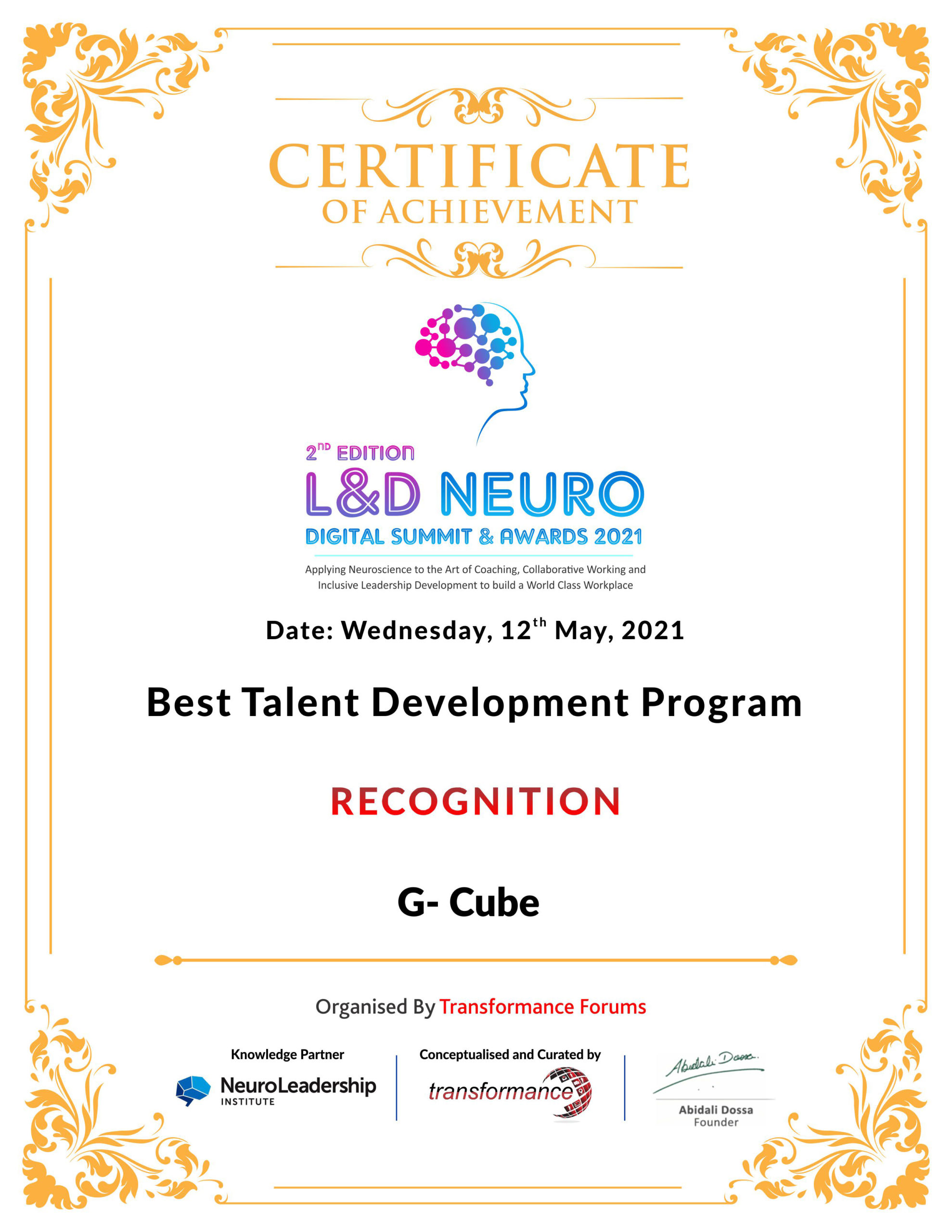 LD-Neuro-Certiicate