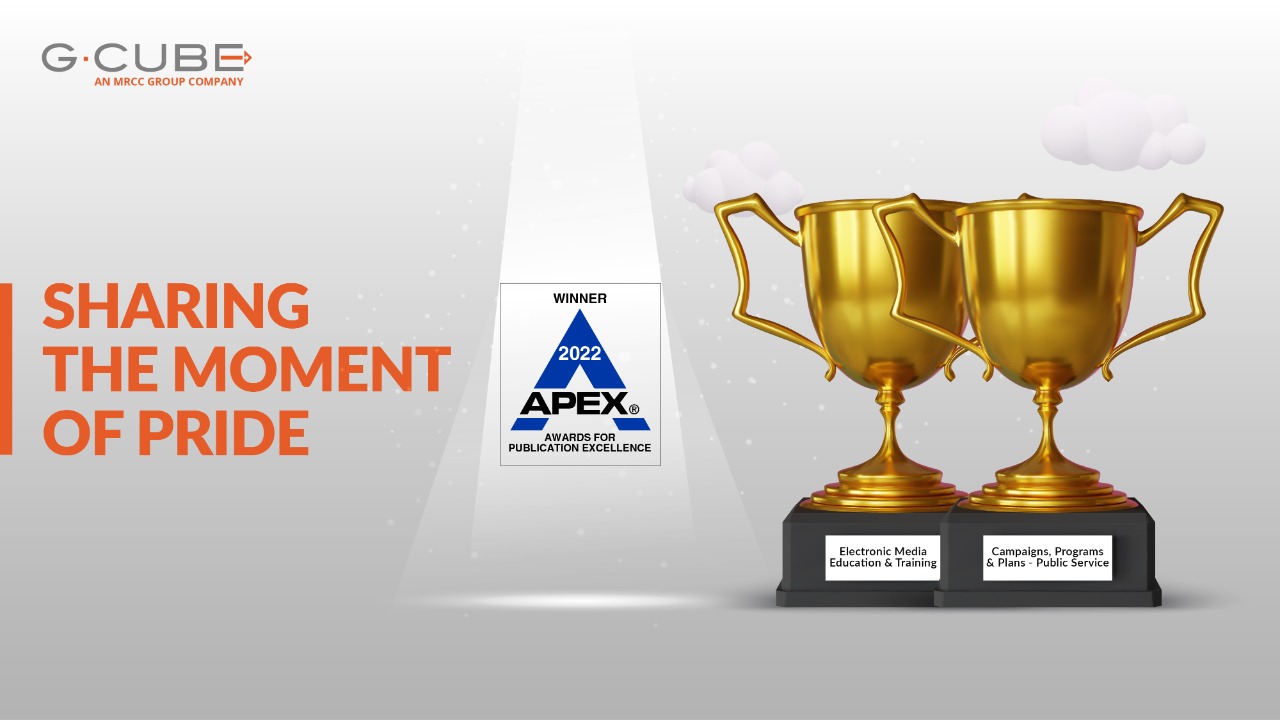 G-Cube wins Apex Awards 2022