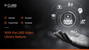 LMS video library feature